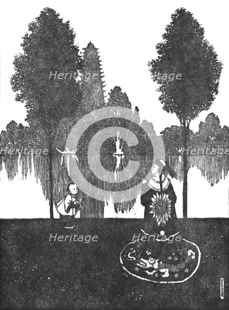 'They Adored the City, the Palace, and the Garden', c1930. Artist: W Heath Robinson.