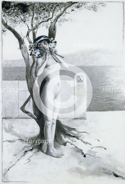 'Aphrodite', 1896. Artist: Antoine Calbet