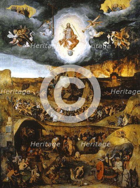 The Last Judgment, 1553-1554. Creator: Pieter Huys.
