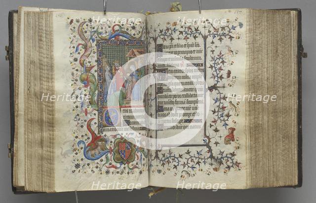 Hours of Charles the Noble, King of Navarre (1361-1425): fol. 79r, Text, c. 1405. Creator: Master of the Brussels Initials and Associates (French).
