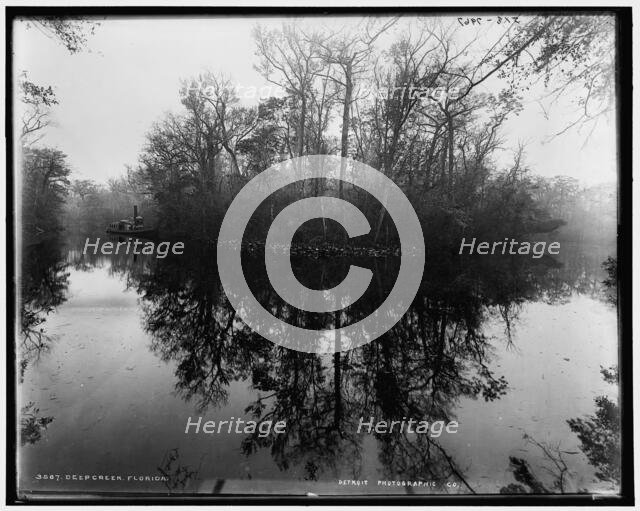 Deep Creek, Florida, between 1880 and 1897. Creator: William H. Jackson.