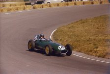 Graham Hill driving a Lotus Climax 16, Dutch Grand Prix, Zandvoort, Holland, 1959. Artist: Unknown