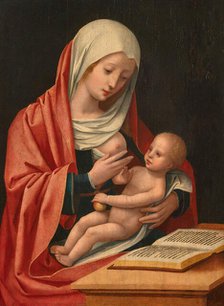 Madonna of the Milk, First Half of 16th cen.. Creator: Master of the Female Half-Lengths (First half of 16th cen.).