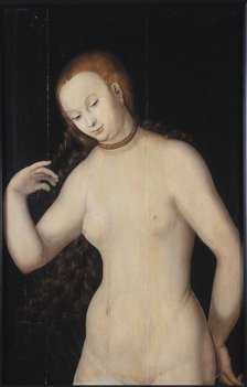 Venus, Between 1527 and 1531. Creator: Cranach, Lucas, the Elder (1472-1553).