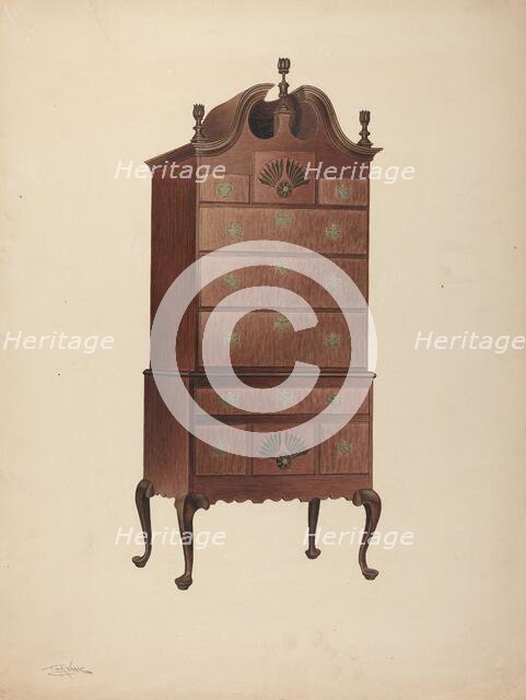 Highboy, c. 1939. Creator: Frank Wenger.
