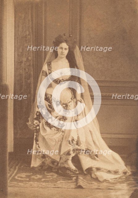 La Dame de Coeurs, 1861-63. Creator: Pierre-Louis Pierson.