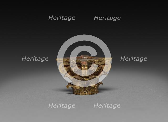 Ornamental Capital, 1775-1799. Creator: Unknown.