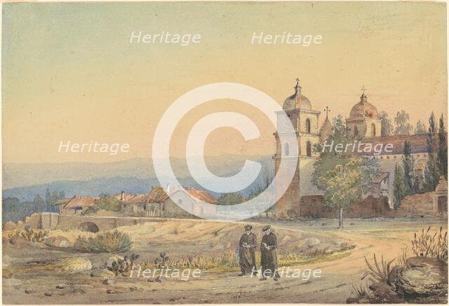 Church of Santa Barbara, late 19th century. Creator: Unknown.