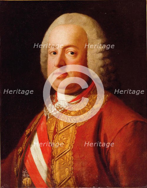 Portrait of Emperor Francis I of Austria (1708-1765), ca 1770. Creator: Anonymous.