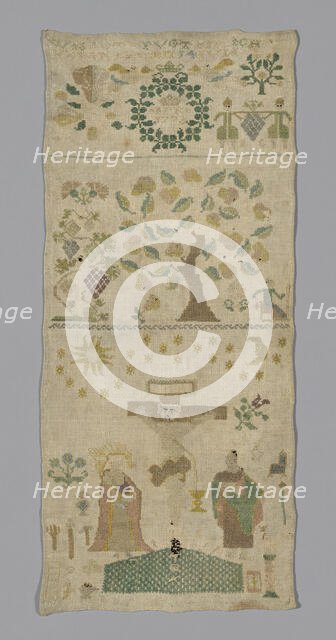 Sampler, Germany, 1778. Creator: Unknown.