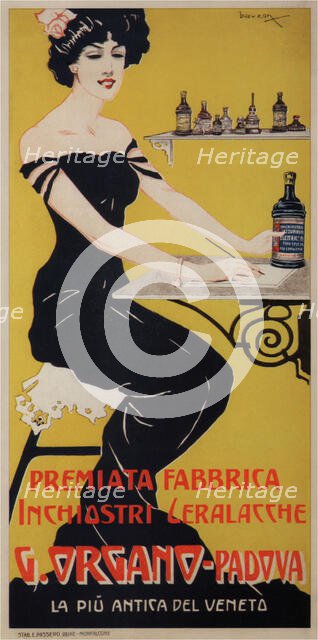 The sealing wax and ink factory. Creator: Bauzon, Antonio (1879-1952).