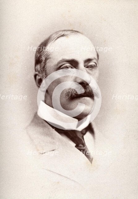 Sir William Bartlett Dalby, 1881. Creator: George Milner Gibson Jerrard.