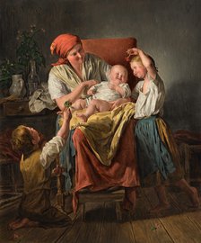 A Mother's Joy, 1857.