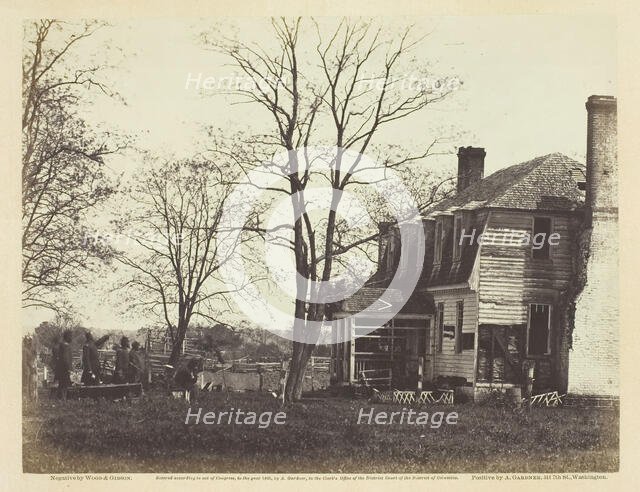 Moore House, Yorktown, Virginia, May 1862. Creator: Wood & Gibson.