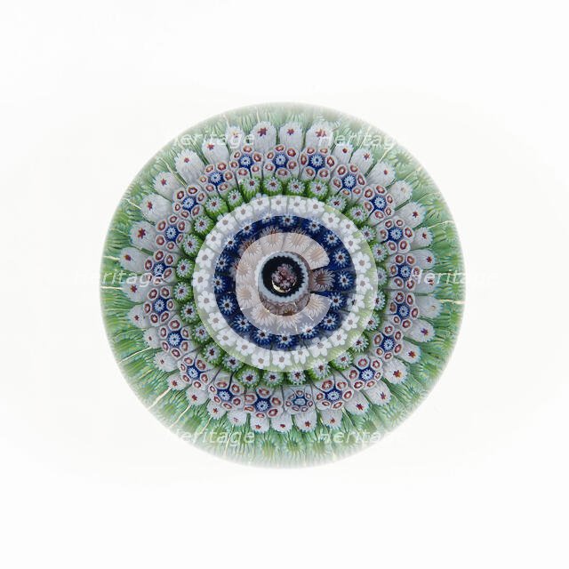 Paperweight, France, c. 1845/60. Creator: Saint-Louis Glassworks.