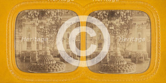 Pouf. Hotel de Ville, about 1868. Creator: E Lamy.