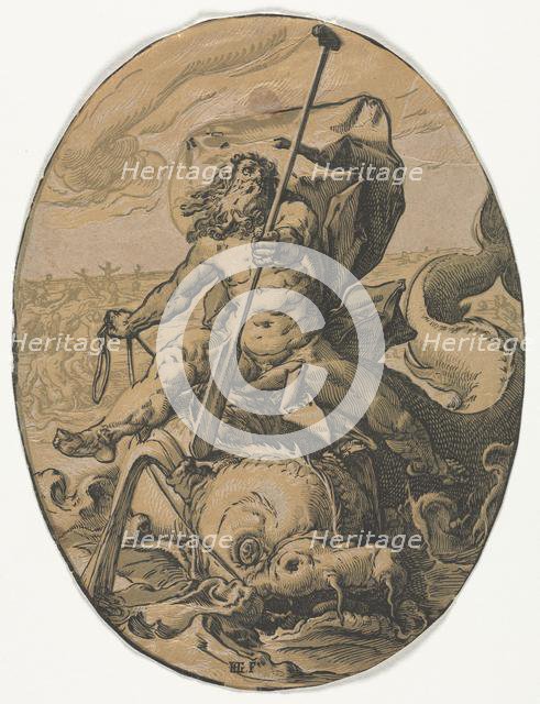 Neptune. Creator: Hendrick Goltzius (Dutch, 1558-1617).