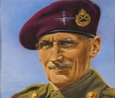 Field Marshal Montgomery, c1940s-c1950s.  Creator: William Timym.