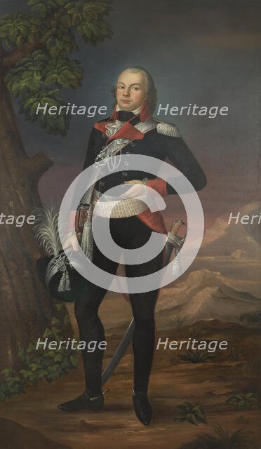 Portrait of Jozef Niemojewski (1769-1839), Early 19th cen.. Creator: Anonymous.