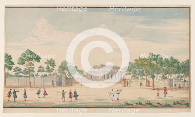 The Uytlught Country House, Colombo, c.1750. Creator: B. van Lier.