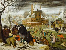 The Four Seasons: Winter, Second half of the 16th cen.. Creator: Brueghel, Pieter, the Younger (1564-1638).