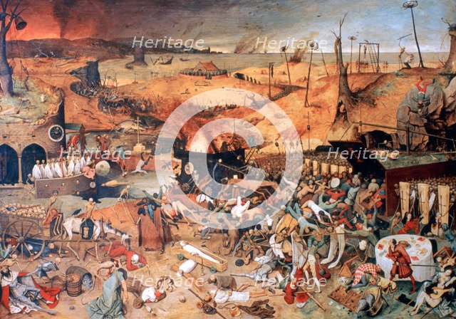 'The Triumph of Death', c1562. Artist: Pieter Bruegel the Elder