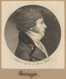 Georges, 1800. Creator: Charles Balthazar Julien Févret de Saint-Mémin.