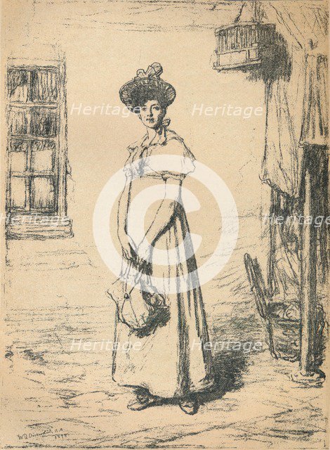 'The Young Housewife Study', c1878. Creator: William Quiller Orchardson.