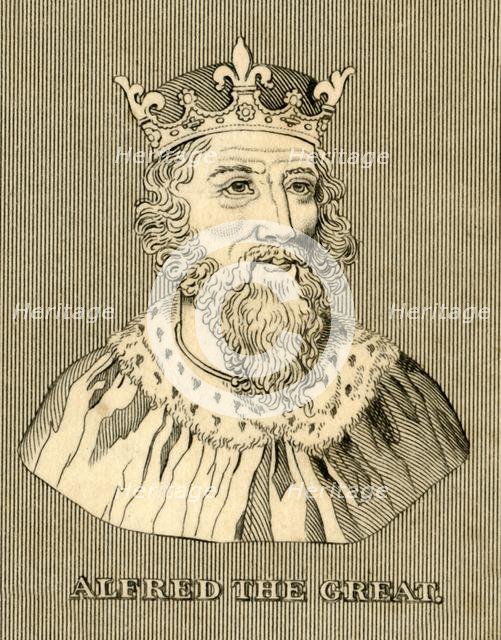 'Alfred the Great', (c847-899), 1830. Creator: Unknown.