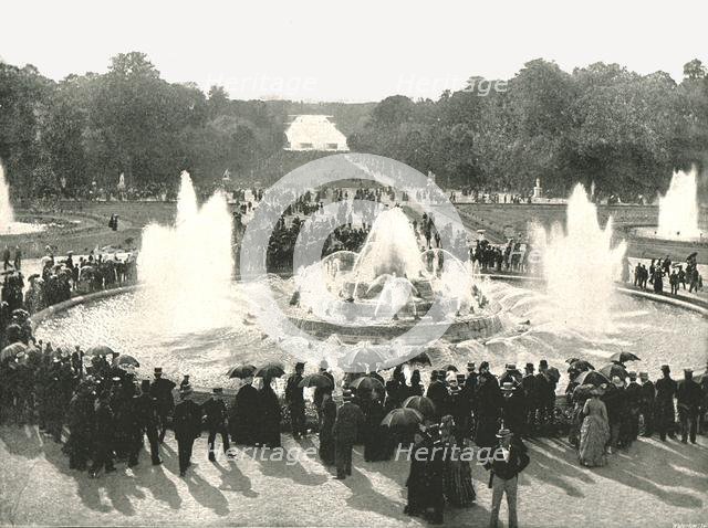 The Palace Fountains, Versailles, France, 1895.  Creator: Unknown.