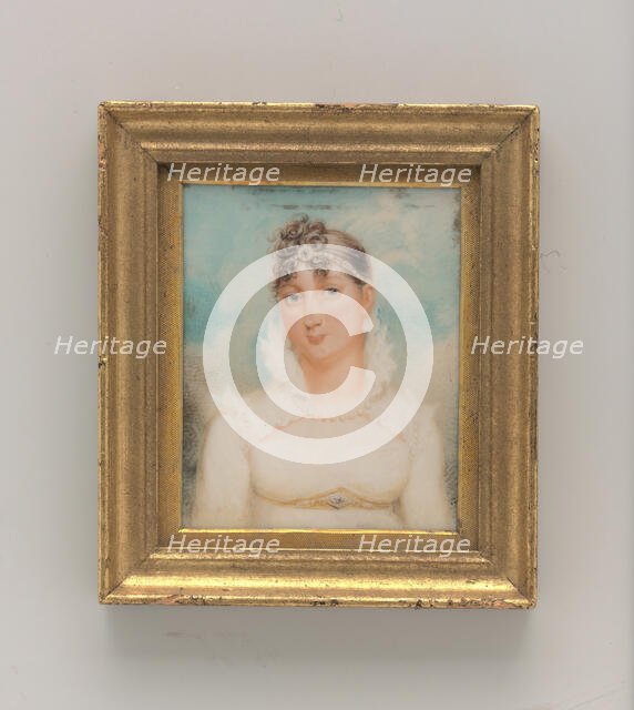 Mrs. Stephen Van Rensselaer III (Cornelia Paterson), ca. 1810. Creator: Robert Fulton.