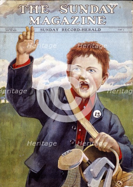 The Sunday Magazine, cover, May 1904. Artist: Unknown