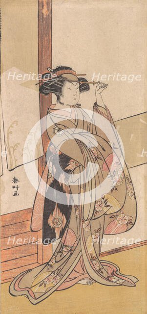 Iwai Hanshiro IV, ca. 1775. Creator: Katsukawa Shunko.