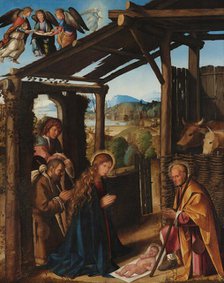 The Adoration of the Shepherds, c1500-1507. Creator: Boccaccino, Boccaccio (1468-1525).