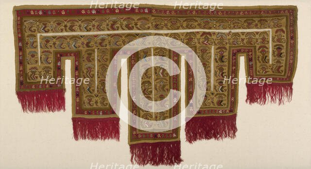 Loincloth Panel, Peru, 1250/1470. Creator: Unknown.