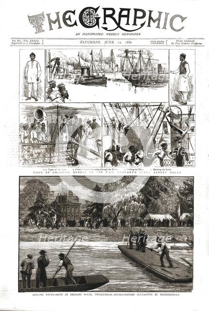'The Graphic, Front Cover June 12th 1886', 1886.  Creator: Unknown.