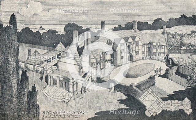 'Kelling Hall, Norfolk. E Brantwood Maufe, A.R.I.B.A., Architect', c1912. Artist: Edward Brantwood Maufe.
