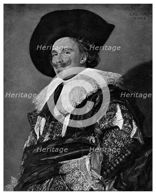 'The Laughing Cavalier', 1624 (1901). Artist: Unknown