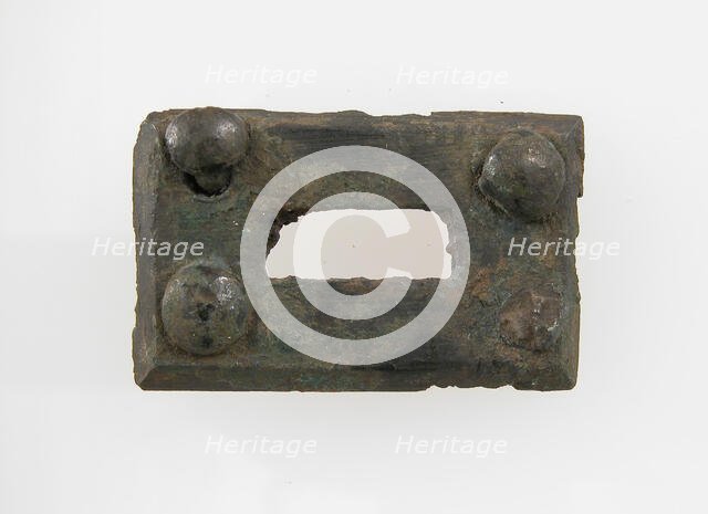 Rectangular Plaque, Frankish, 500-700. Creator: Unknown.