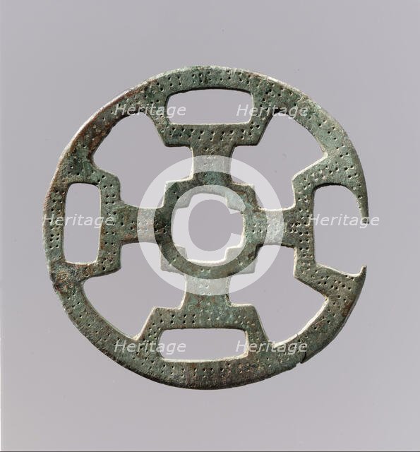 Openwork Belt Fitting, Frankish, 6th century. Creator: Unknown.