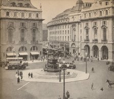 Piccadilly Circus 1931, (1935). Artist: Unknown.