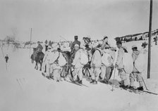 Recruits of 1st Snowshoe Battalion, Munich, between c1915 and c1920. Creator: Bain News Service.