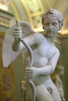 Statue of Eros drawing his bow, 2nd century. Artist: Unknown