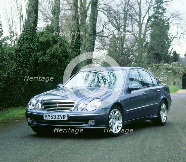 2003 Mercedes Benz E320 cdi Avantgarde. Artist: Unknown.