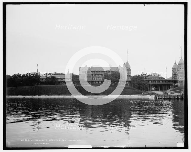Manhansett Hotel i.e. Manhanset House, Shelter Island, N.Y., c1905. Creator: Unknown.