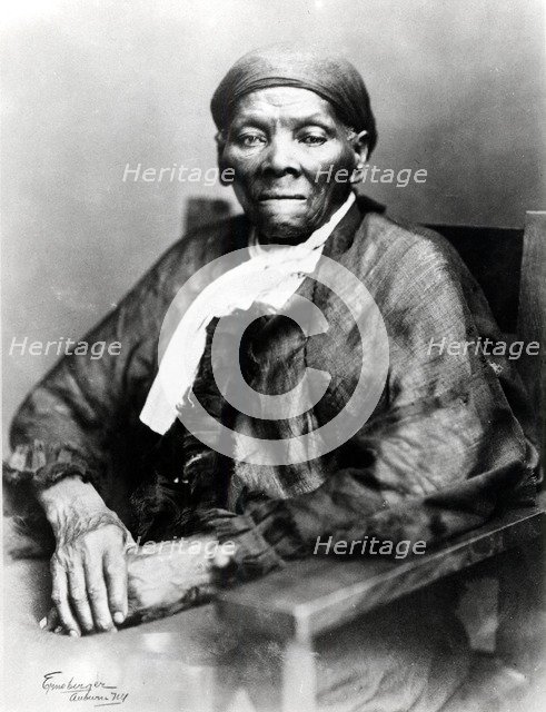 Harriet Tubman, American anti-slavery activist, c1900. Artist: Unknown