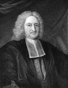 Edmond Halley, English astronomer and mathematician. Artist: Unknown
