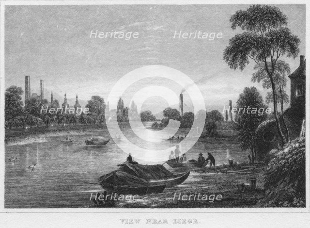 'View near Liege', 1850. Artist: Unknown.