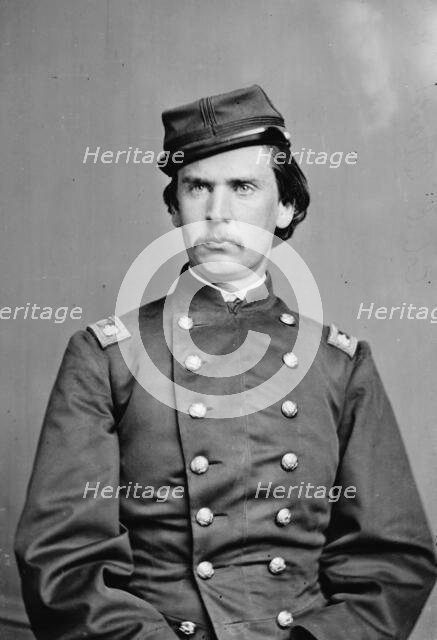 Colonel E. Olcott, US Army, between 1855 and 1865. Creator: Unknown.