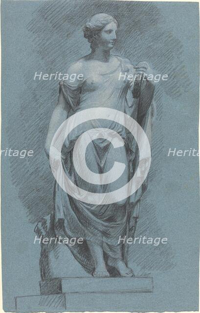 The "Farnese Flora" at Stourhead. Creator: Samuel Woodforde.